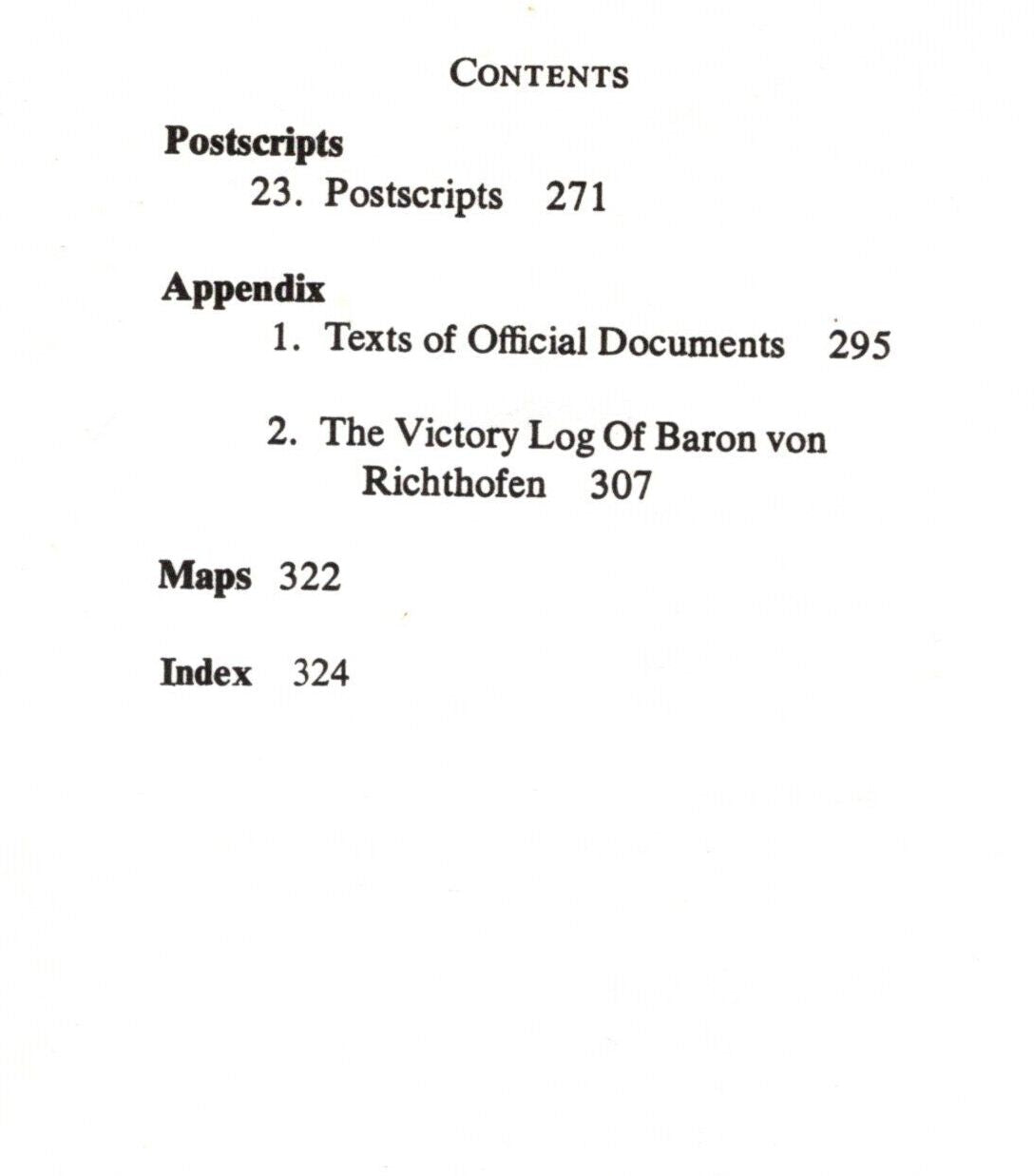 The Day The Red Baron Died by Dale Titler: 1973 Hardback