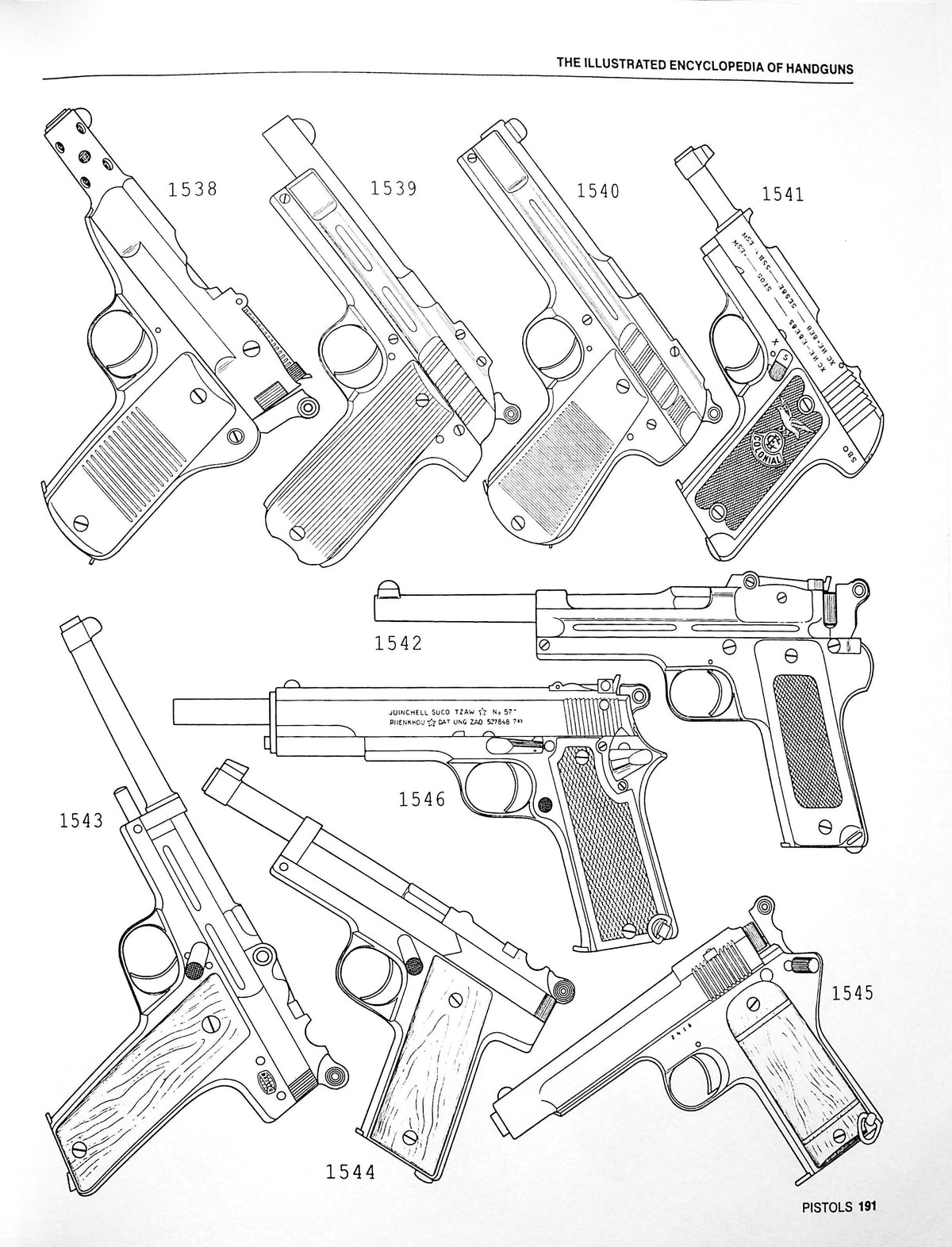 The Illustrated Encyclopedia of Handguns: 1995 1st edition Hardback