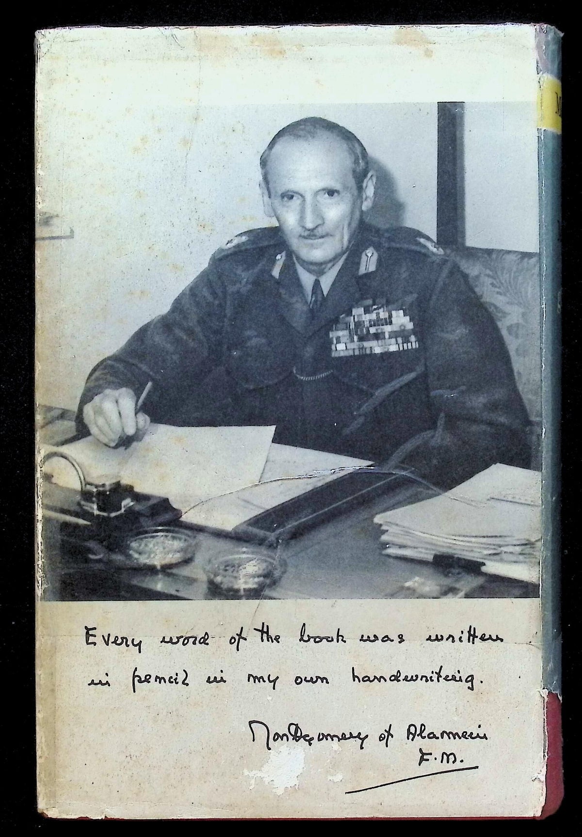The Memoirs of Field-Marshal Montgomery: 1958 First Edition Hardback