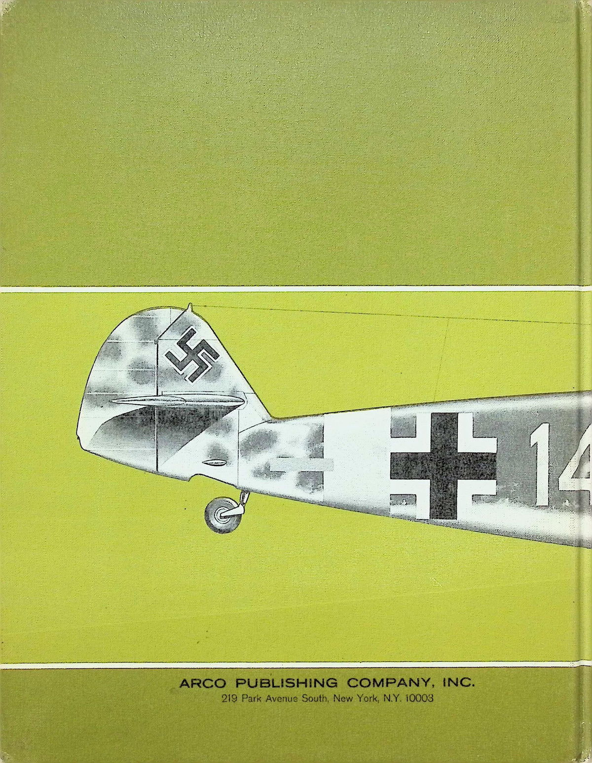 The Messerschmitt Bf.109: James Craig 1968 1st edition hardback