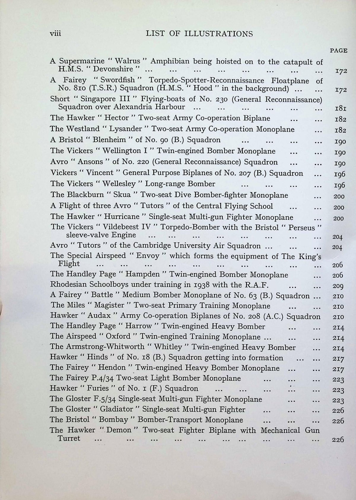The Royal Air Force Year Book 1938; Leonard Bridgman 1938 1st edition hardback