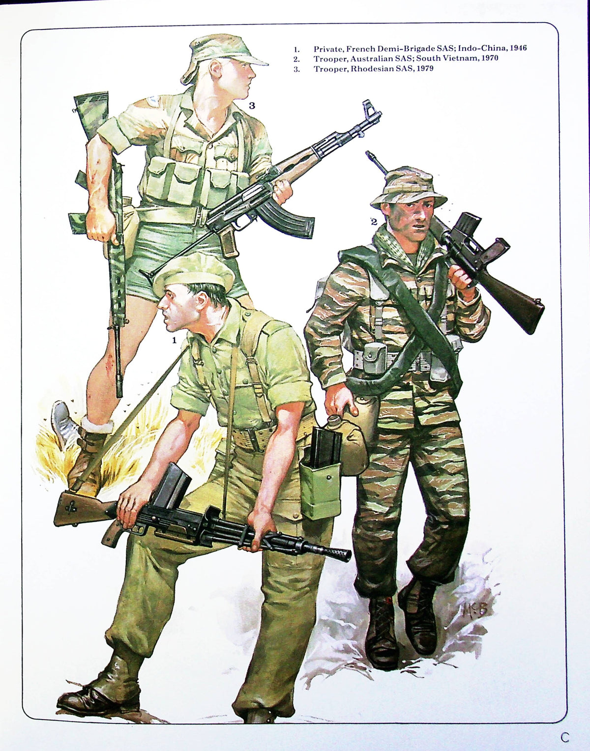 THE SPECIAL AIR SERVICE: Osprey 'Men at Arms' #116/ 1st edition paperback