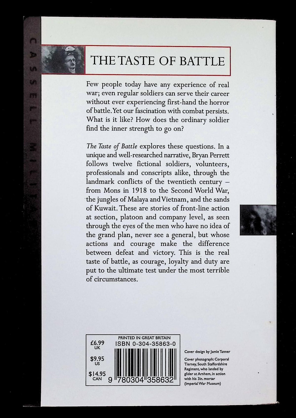 The Taste of Battle; Front line action 1914-1991 by B Perrett: NEW 2001 Softcover Trade PB