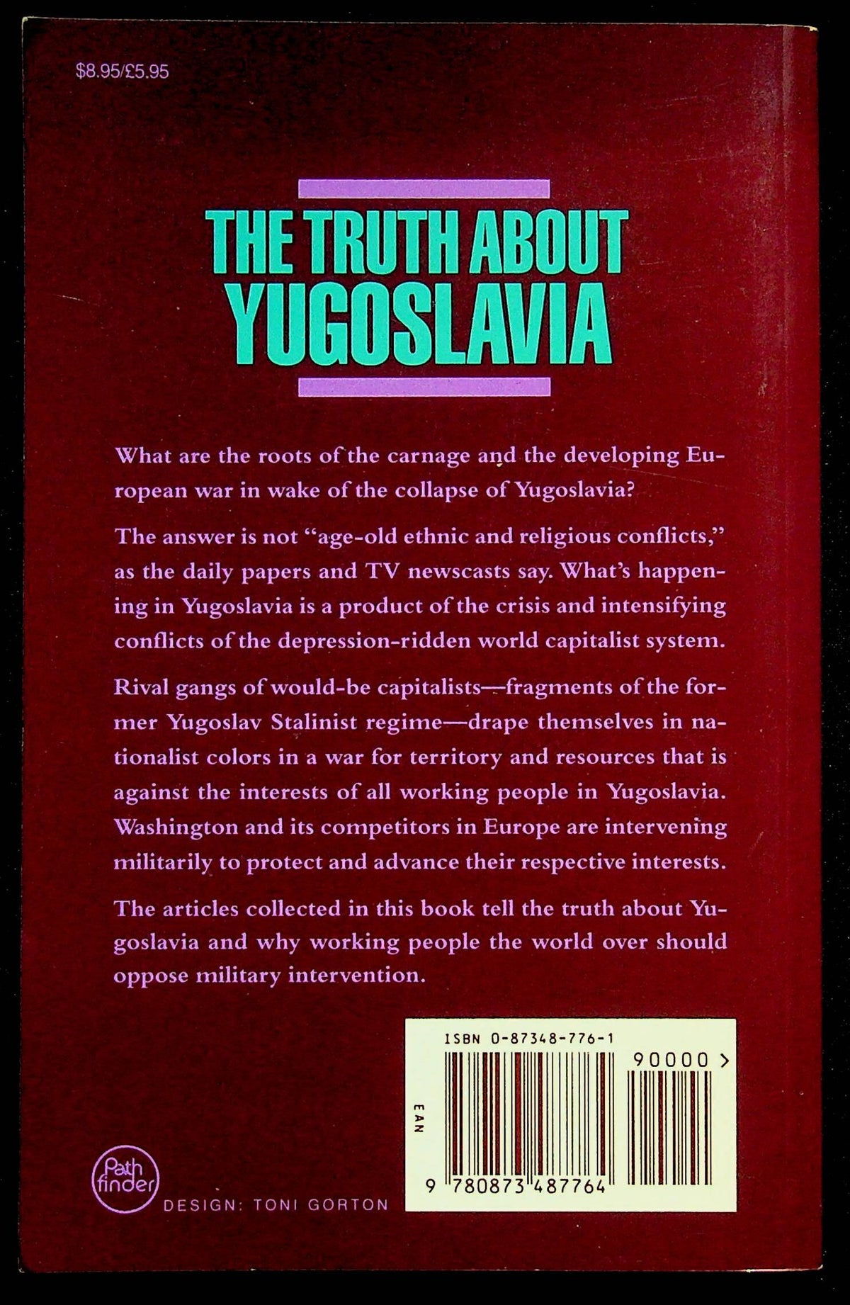 The Truth about Yugoslavia by Various: 1993 First Edition Paperback