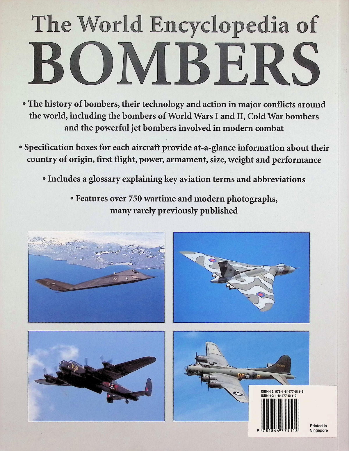 The World Encyclopedia of Bombers: F Crosby 2010 paperback
