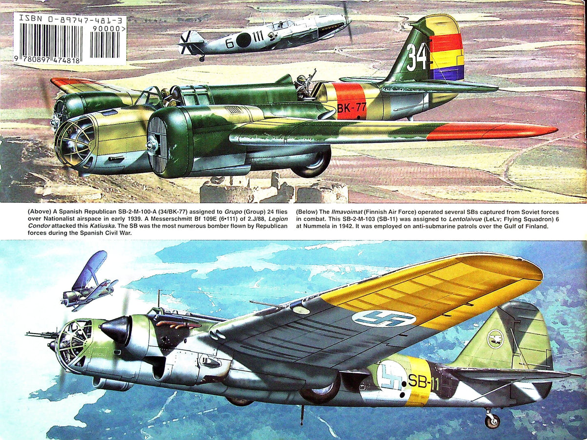 TUPOLEV SB IN ACTION: Hans-Heiri Stapfer 2004 1st edition paperback