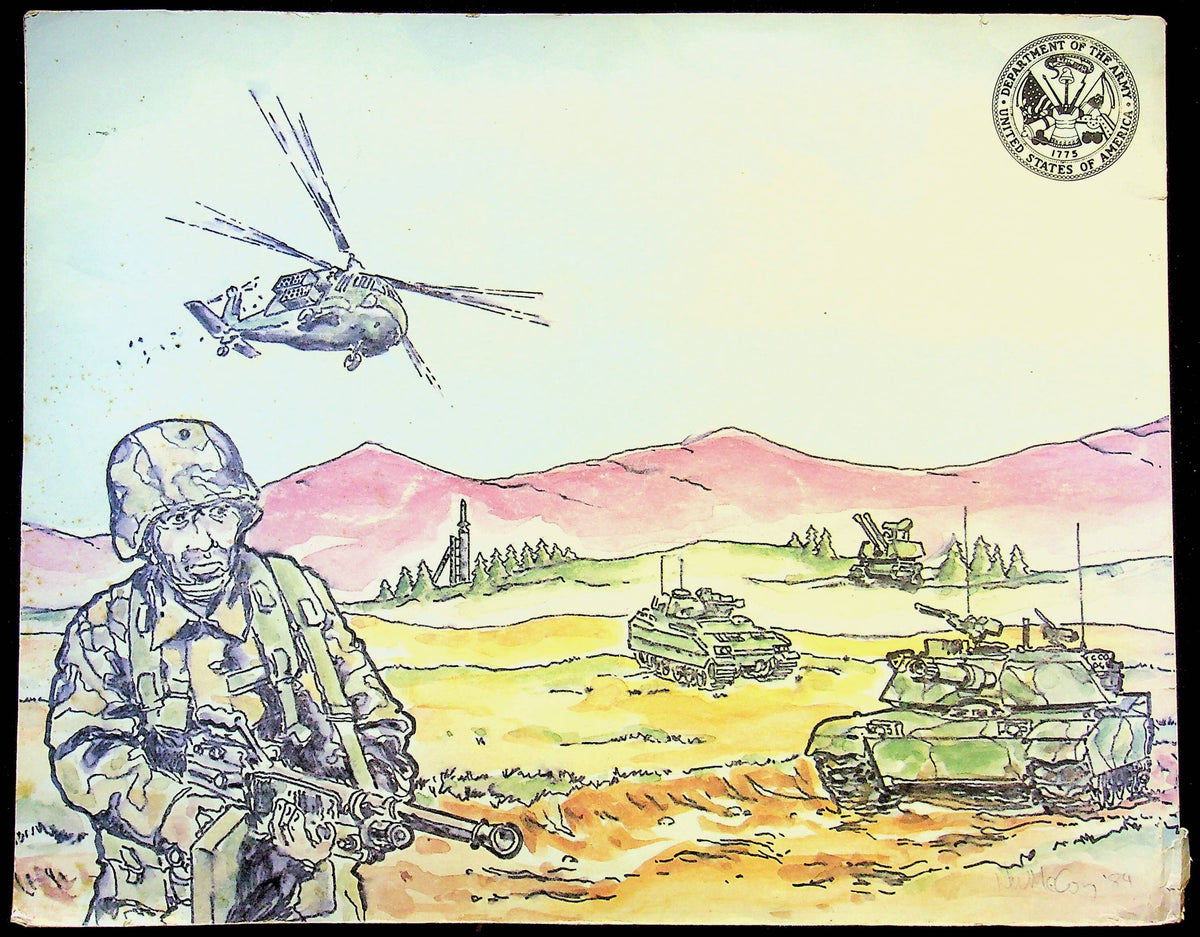 US Army 1985 Weapons Systems: 1985 First Edition Softcover Trade Paperback