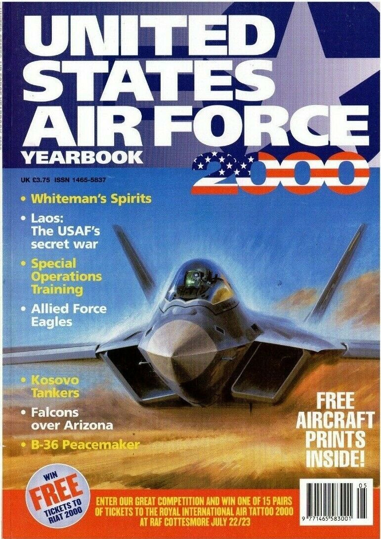 USAF Yearbook 2000: Whitman AFB B-2As/ 56 Fighter Wing/ Kosovo Operations/ Download