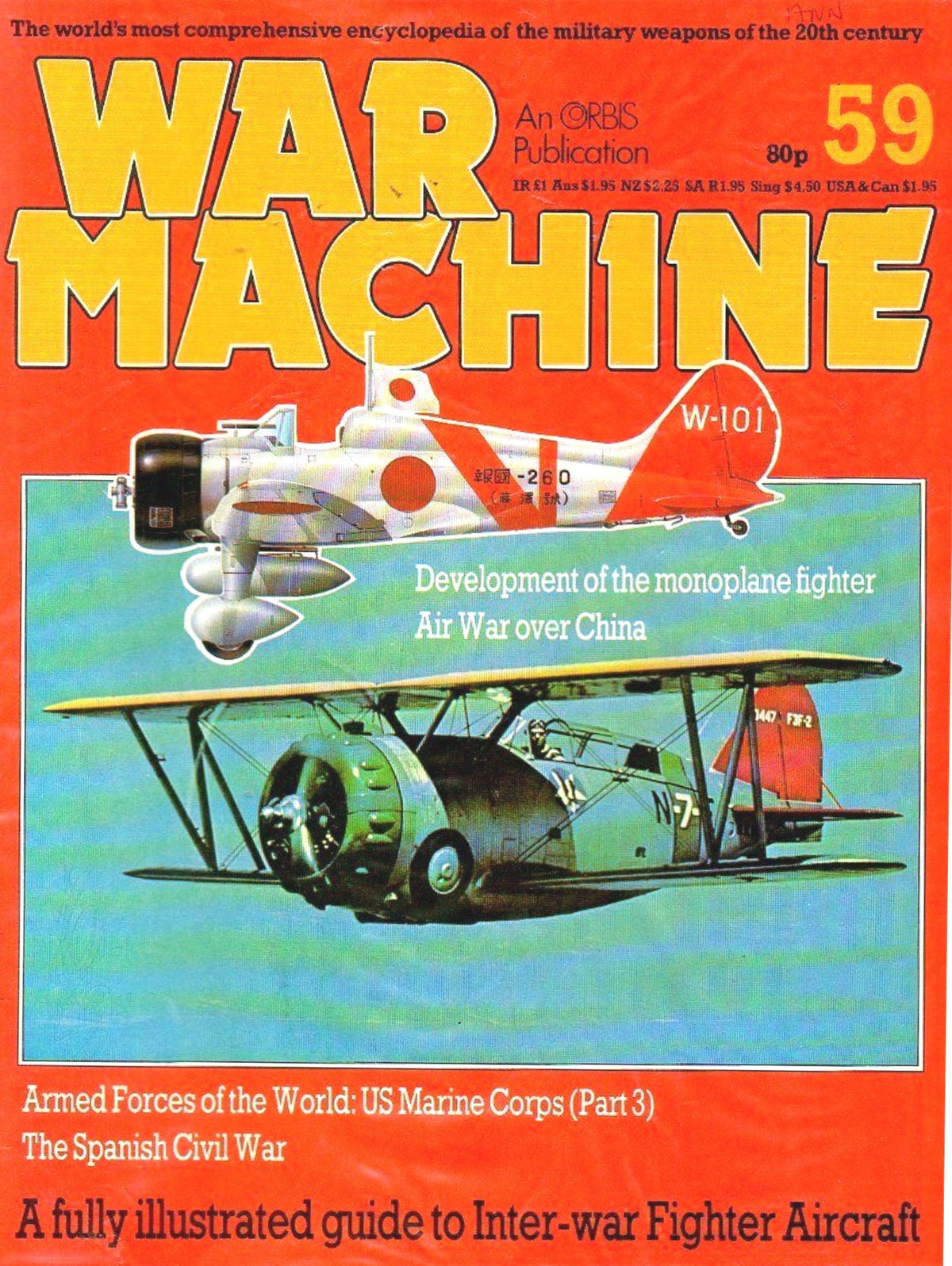 WAR MACHINE #059: Guide to Inter-War Fighters in colour/ Download