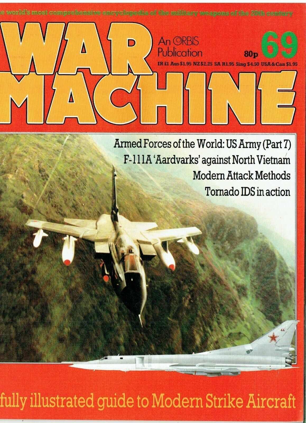WAR MACHINE #069 DOWNLOAD: MODERN STRIKE AIRCRAFT/F-111a IN VIETNAM/ TORNADO OPS