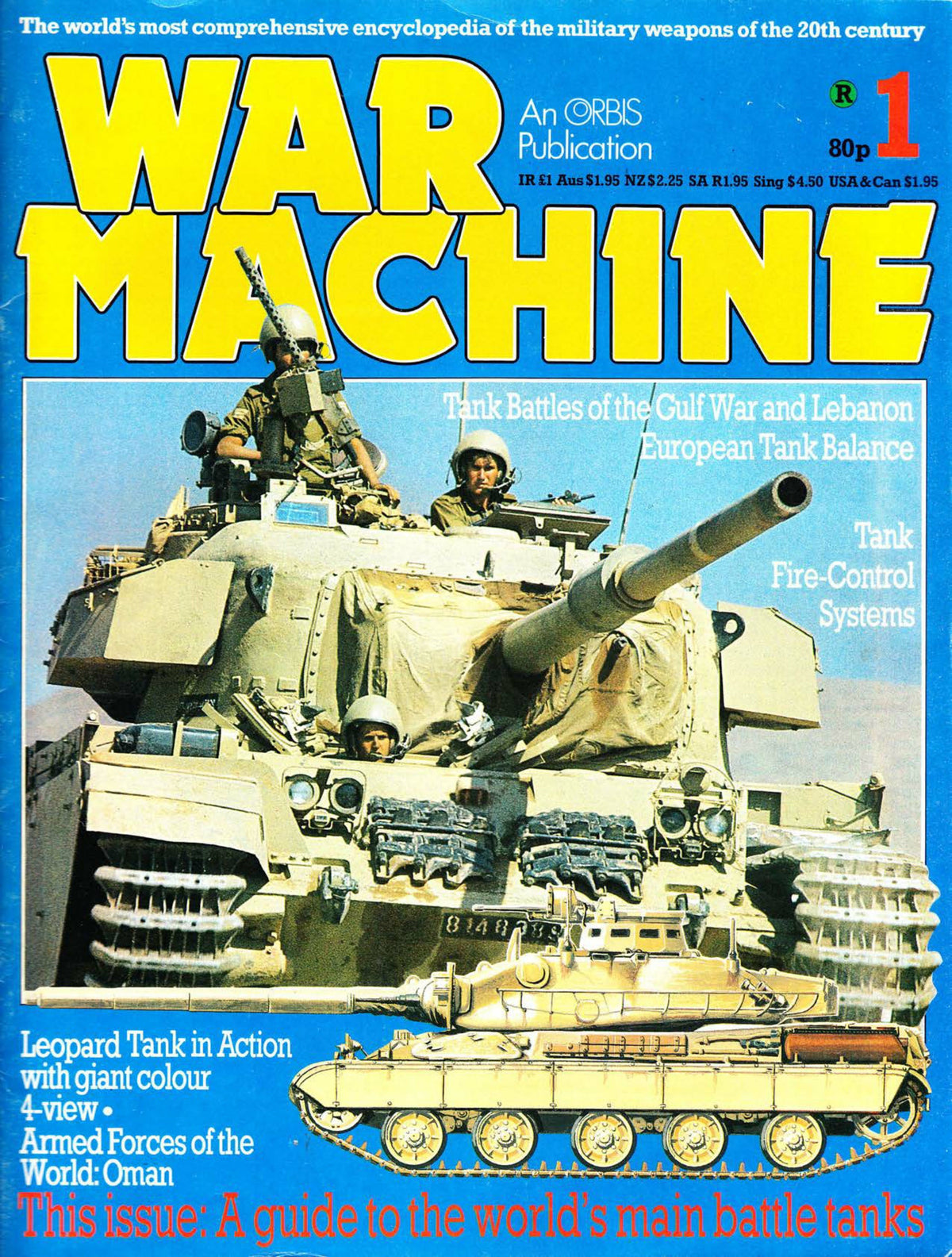 War Machine #1: Tanks in the Gulf War and Lebanon/ Fire Control Systems/Download
