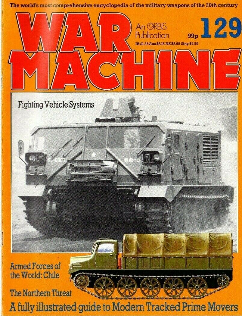 WAR MACHINE #129 DOWNLOAD: FIGHTING VEHICLE SYSTEMS/ TRACKED SUPPORT VEHICLES