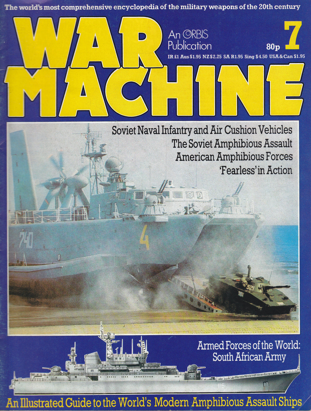 War Machine #7: World Amphibious Assault Ships/ HMS Fearless in Action/ Download