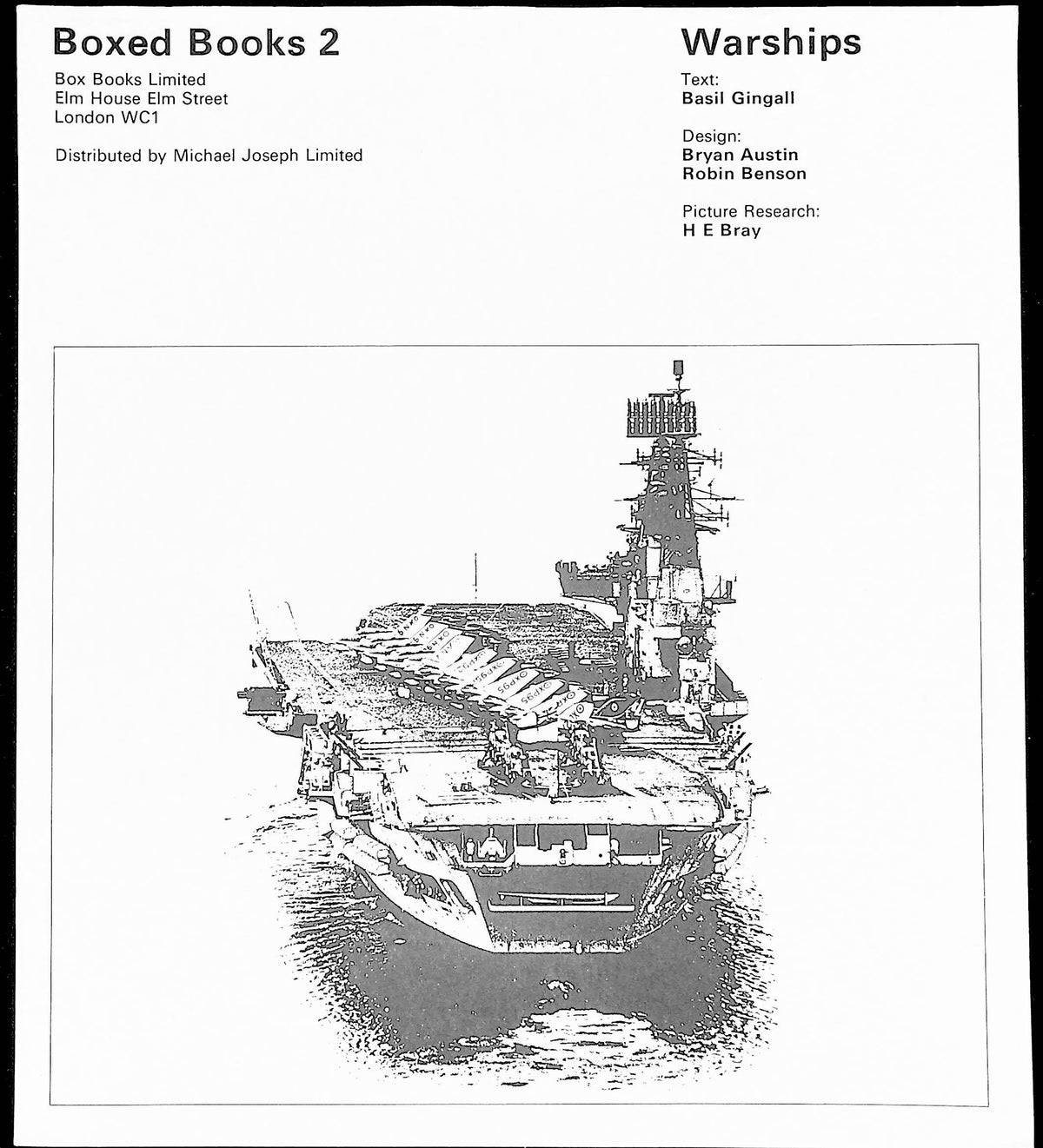 Warships: llustrated London News 'Boxed Books' Series/ 1914-1968 Fully Indexed