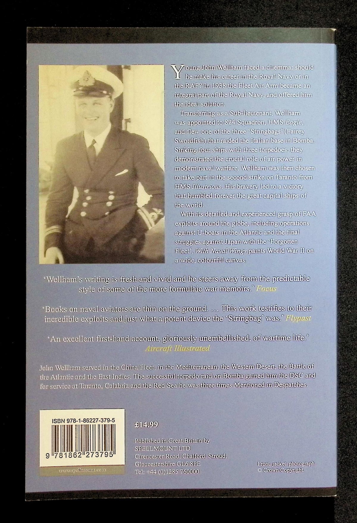 With Naval Wings by John Wellham: NEW 2007 Softcover Trade Paperback