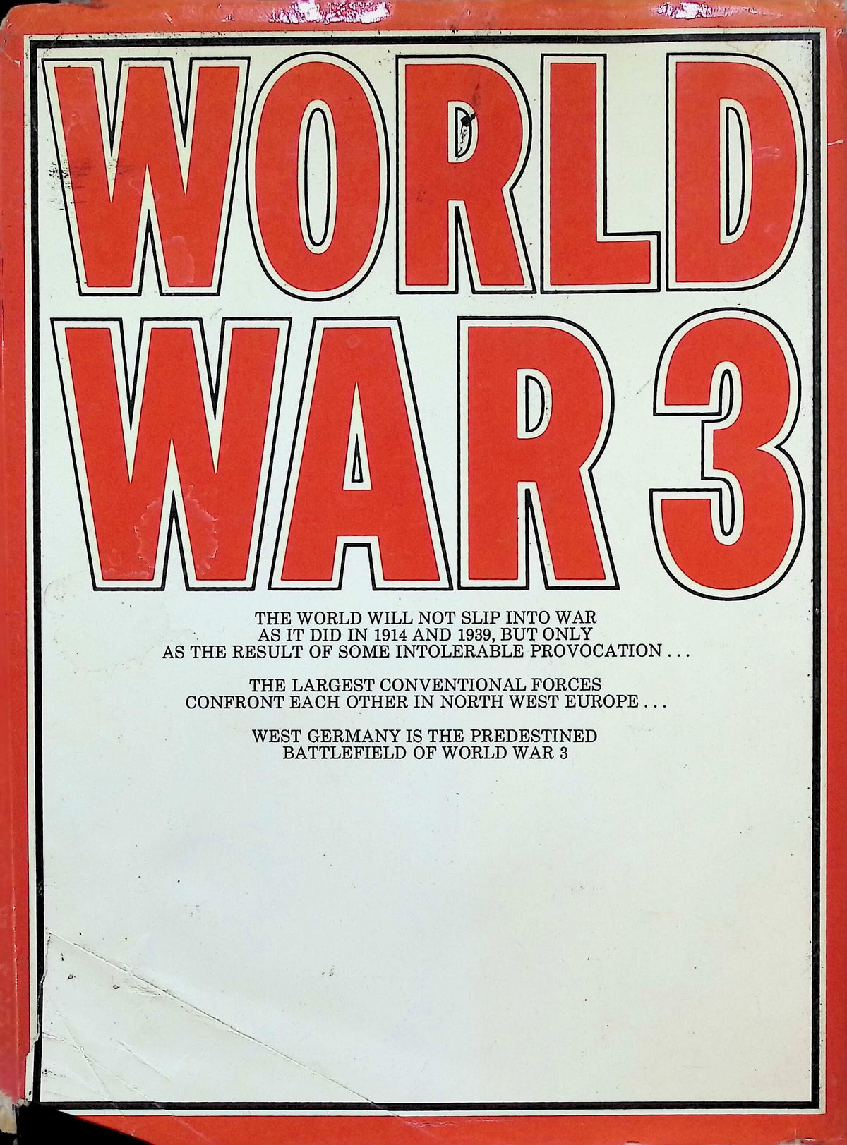 World War 3 by Shelford-Bidwell: 1978 First Edition Hardback