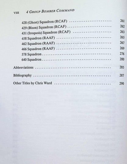 4 Group Bomber Command by Chris Ward: NEW 2012 First Edition Hardback