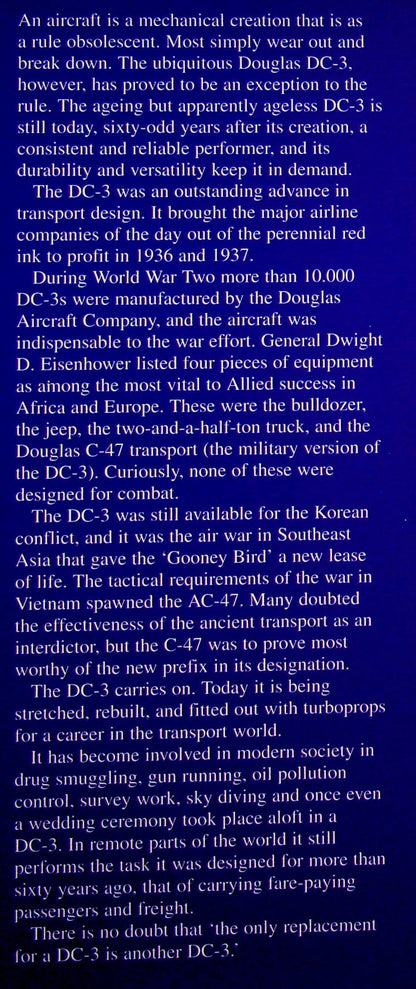 A Celebration of The DC-3 by Arhtur Pearcy: 1995 Hardback