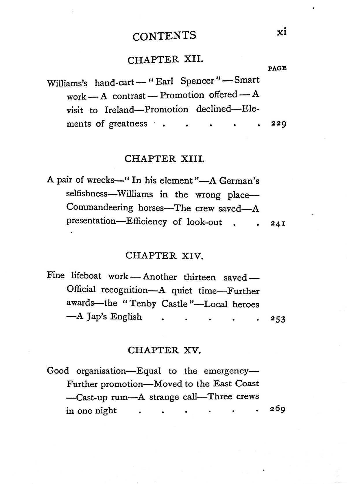 A hero of The Sea: J Patterson 1910 1st Edition