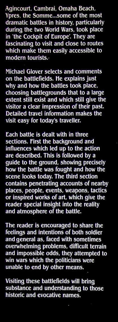 A New Guide to the Battlefields of Northern France and the Low Countries by Michael Glover