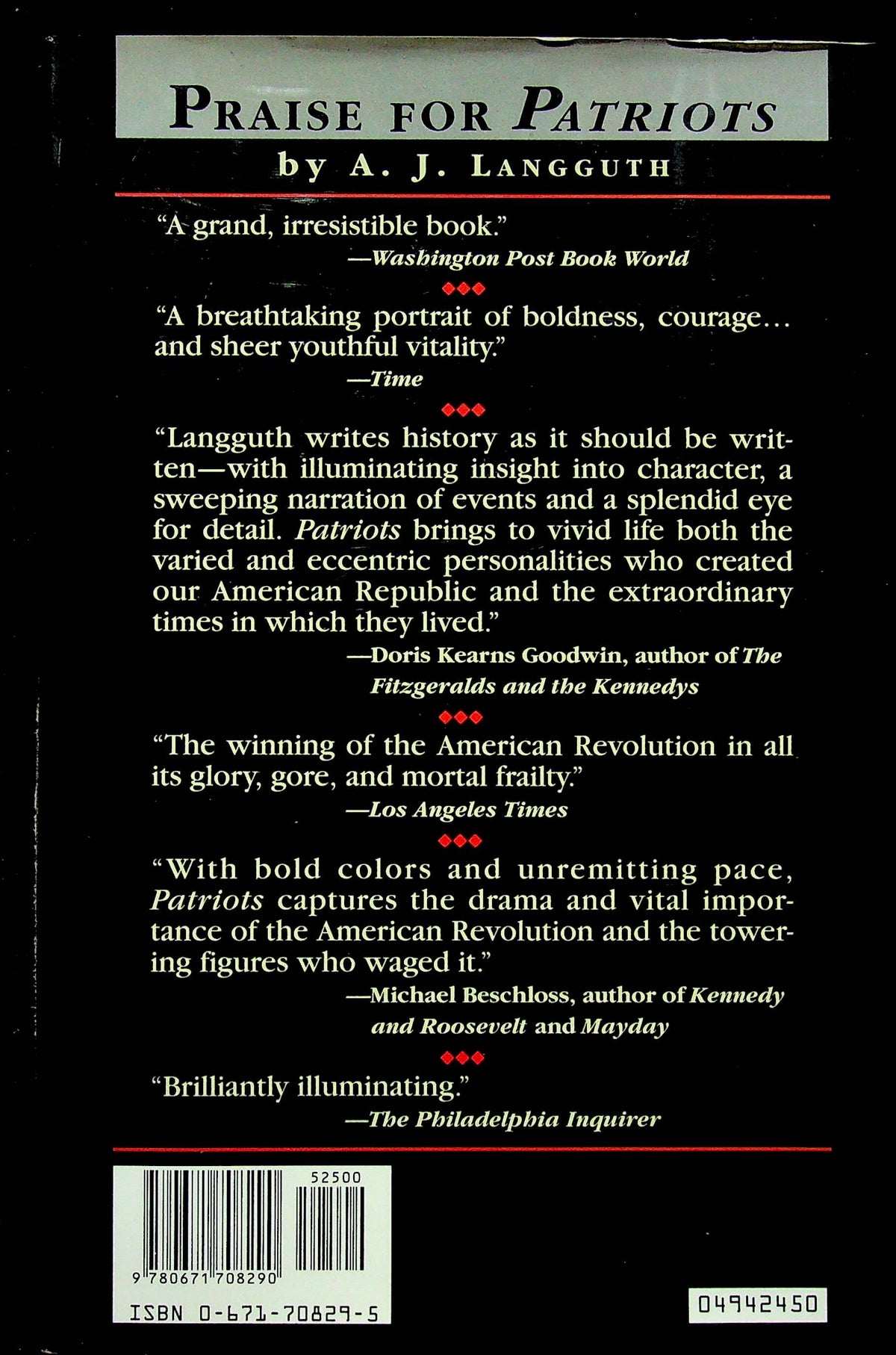 A Noise of War - The Struggle for Rome by AJ Langguth: 1994 NEW First Edition Hardback