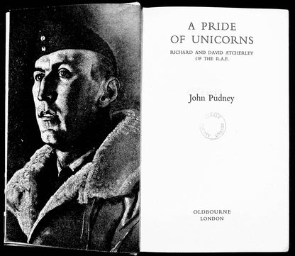 A Pride of Unicorns - The Biography of the Atcherley Brothers by J Pudney: 1960 1st Ed.HB