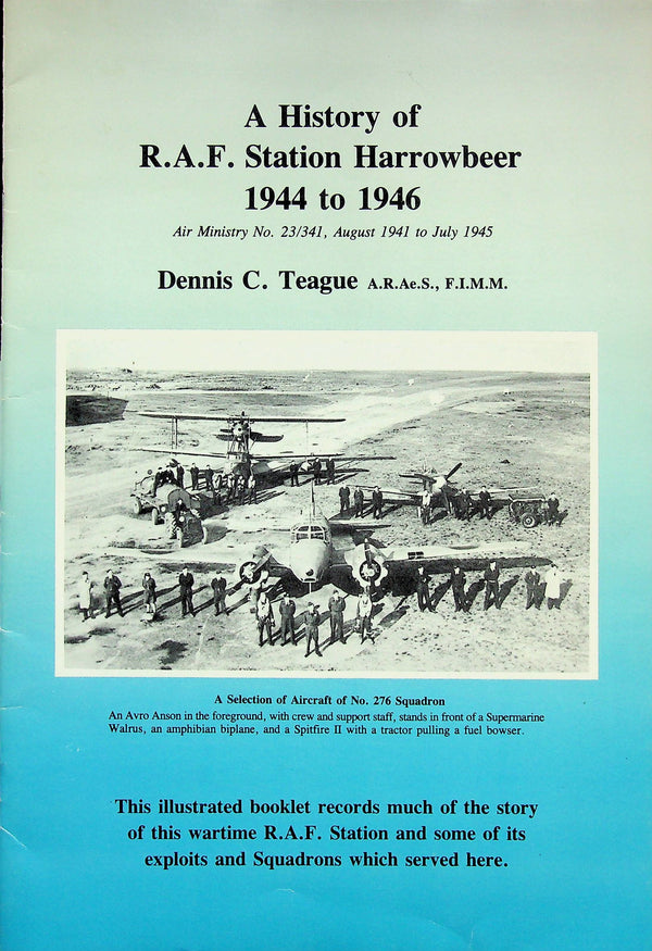 A Signed History of RAF Station Harrowbeer 1944-1946 with Cuttings
