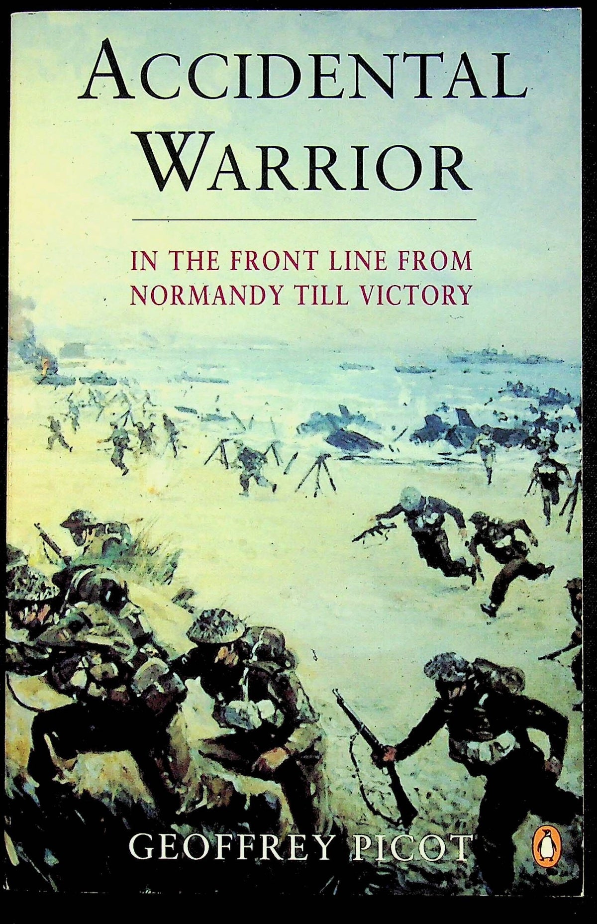 Accidental Warrior by Geoffrey Picot: 1994 First Edition PB of The Hampshires at War