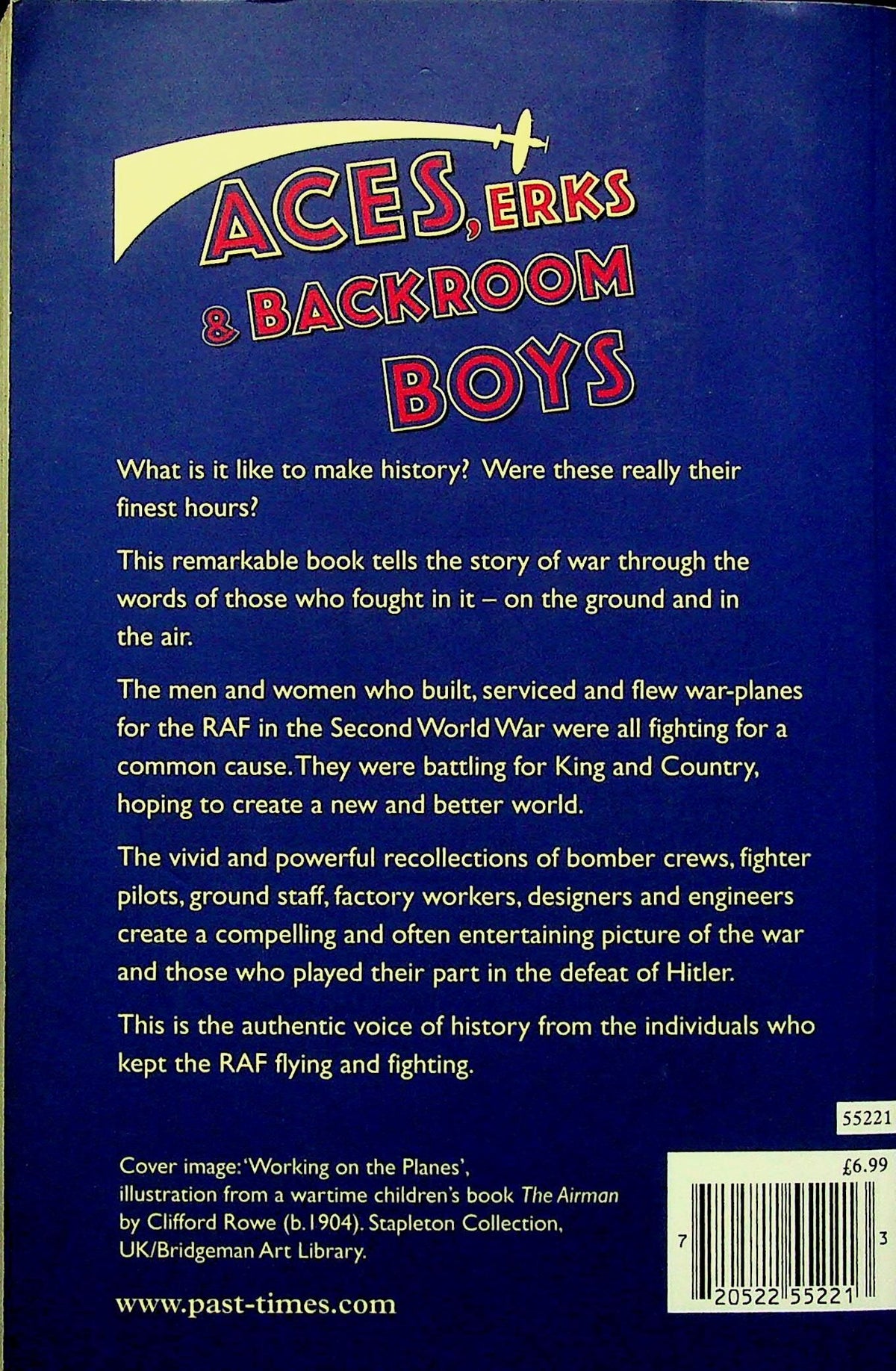 Aces, Erks & Backroom Boys: Edward Smithies 2002 paperback