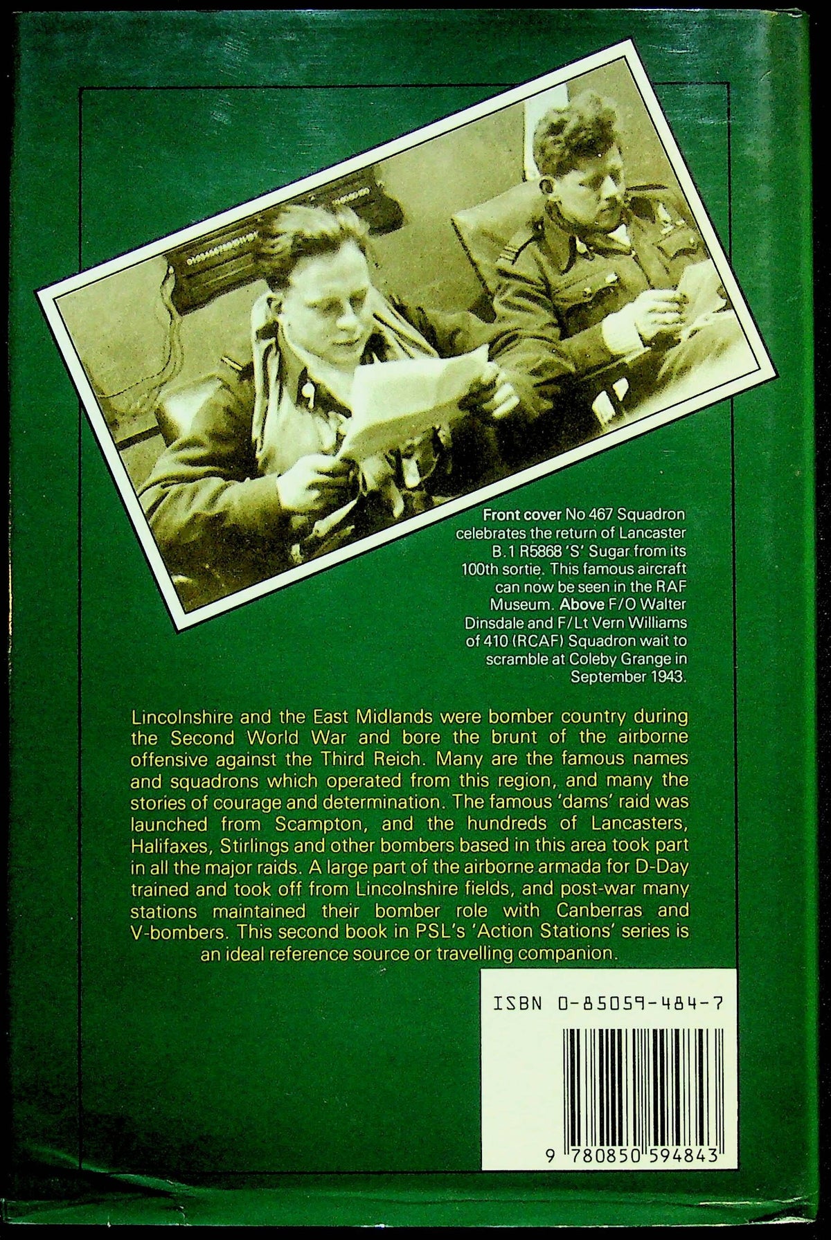 Action Stations #2 Lincolnshire & E.Midlands by Bruce Halpenny: 1984 Reprint Ed. Hardback