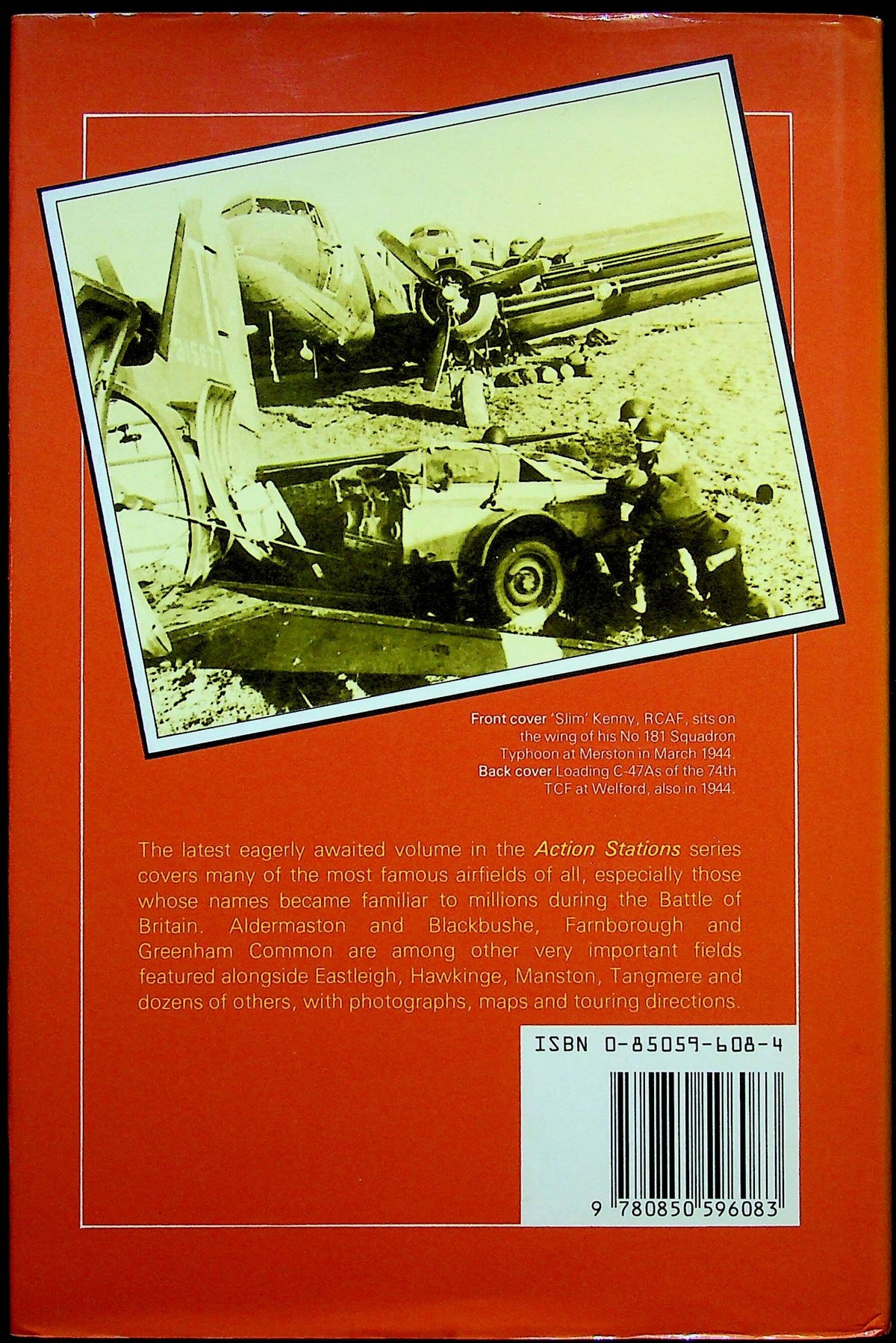Action Stations #9 South & S.East by C Ashworth: 1985 1st Edition Hardback