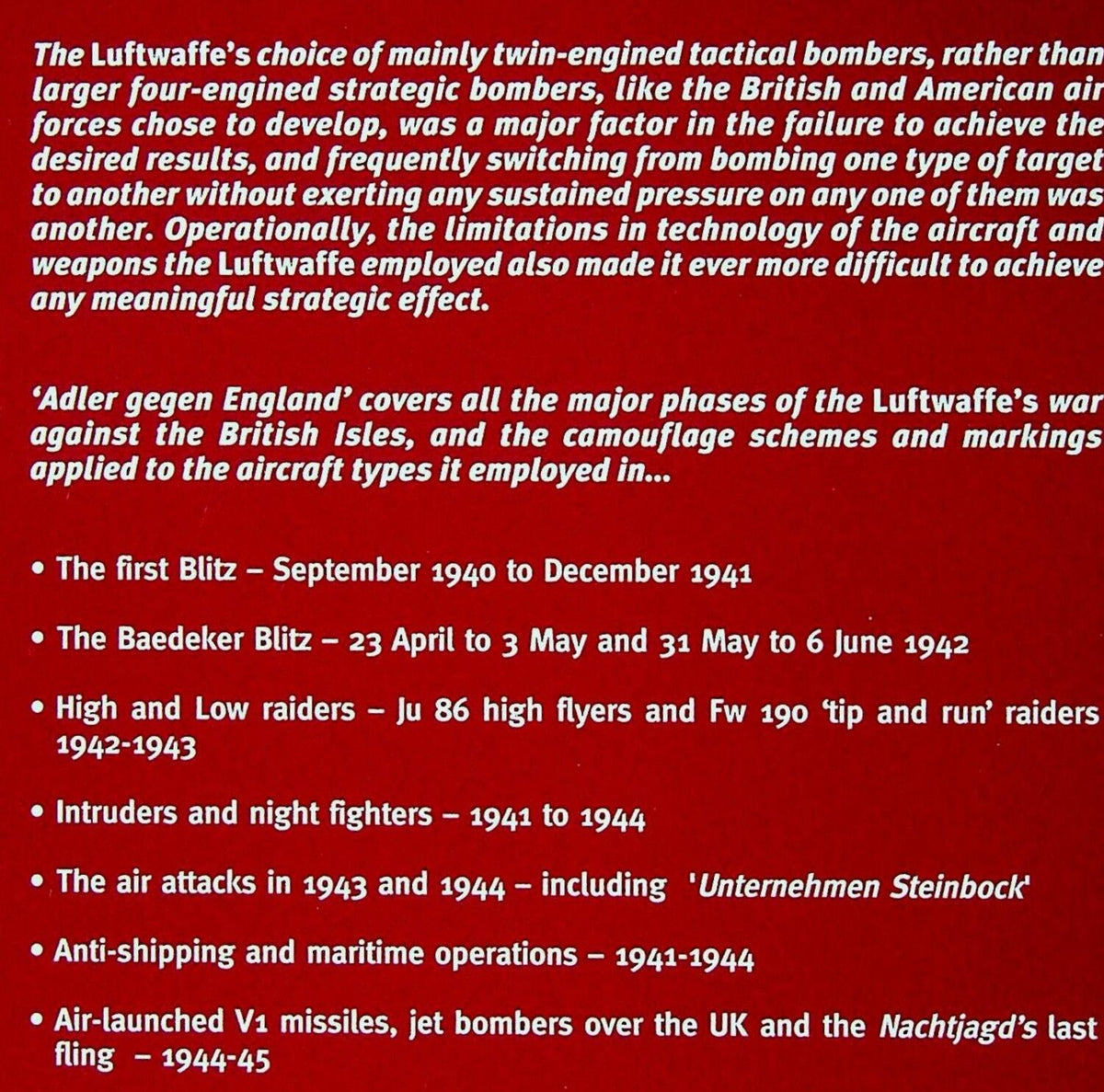 Adler Gegen England: Neil Robinson 2013 1st edition Softback A4 Booklet