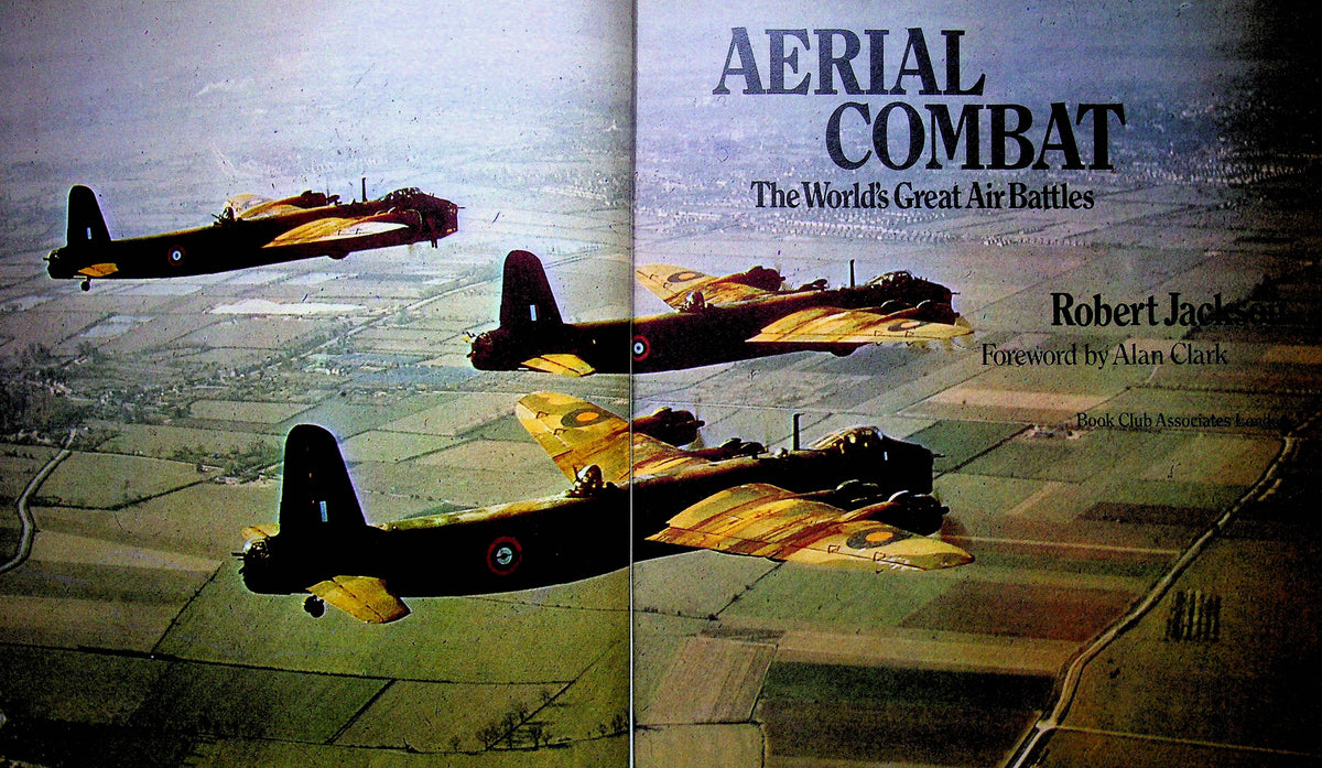Aerial Combat: Worlds Great Air Battles: Robert Jackson 1976 First Edition Hardback Good