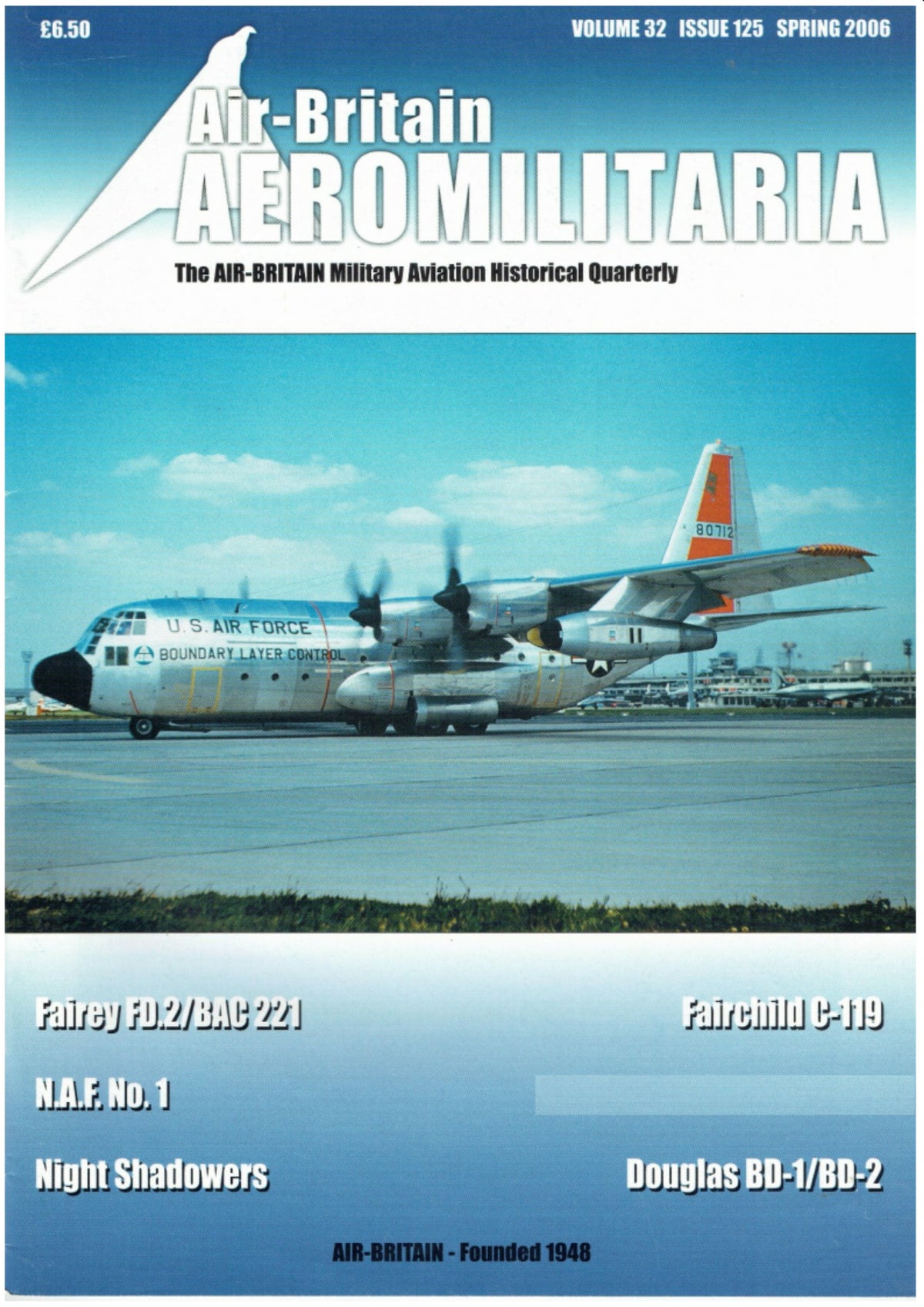 AEROMILITARIA 2006 #1: F.D.2 & BRISTOL 221/ FAIRCHILD C-119/ DOUGLAS / DOWNLOAD