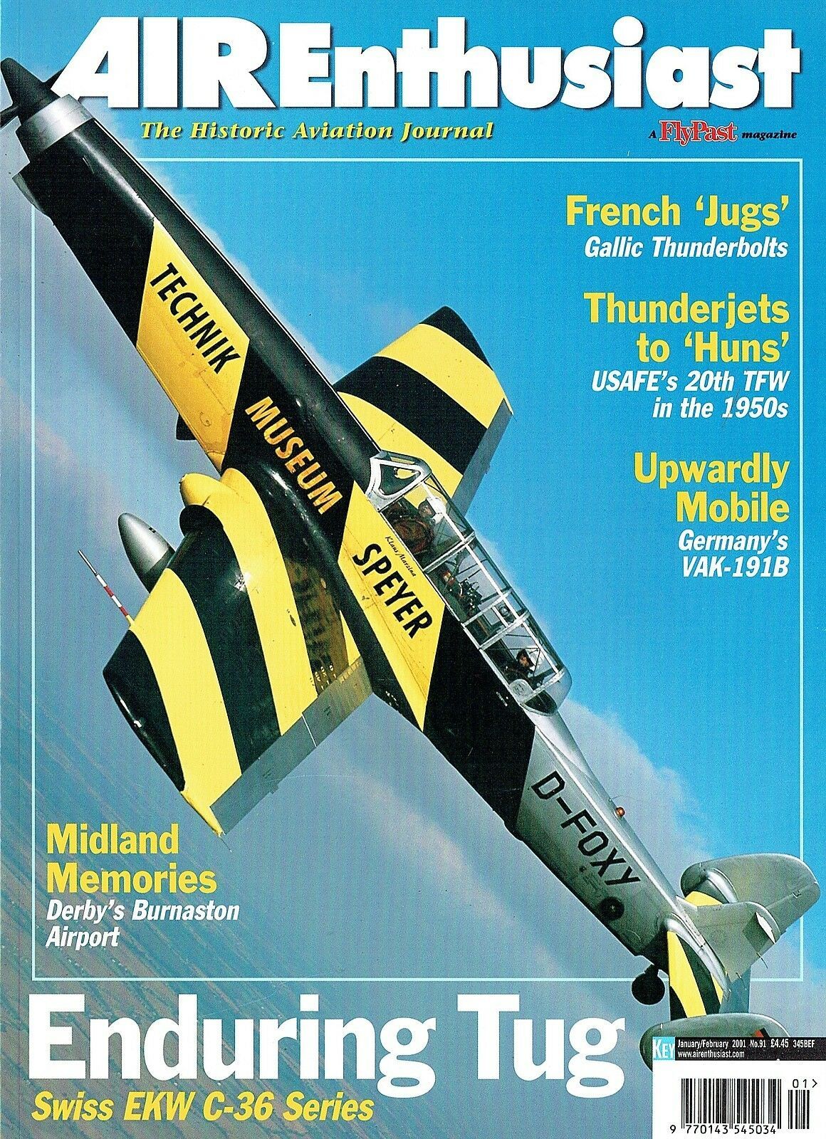 AIR ENTHUSIAST #91: GERMAN VAK-191 VSTOL/ FRENCH P-47s/BERMUDAN AV/ DOWNLOAD