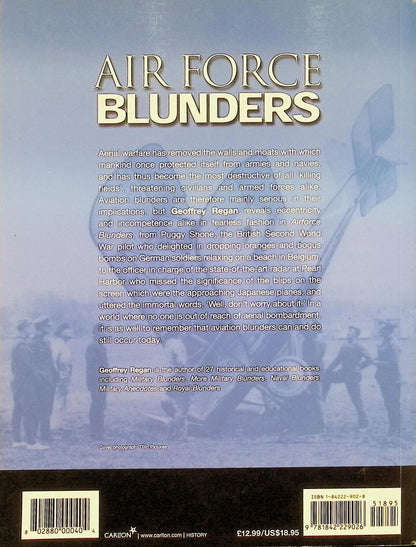 Air Force Blunders  by Geofrey Regan: NEW 2002 softback