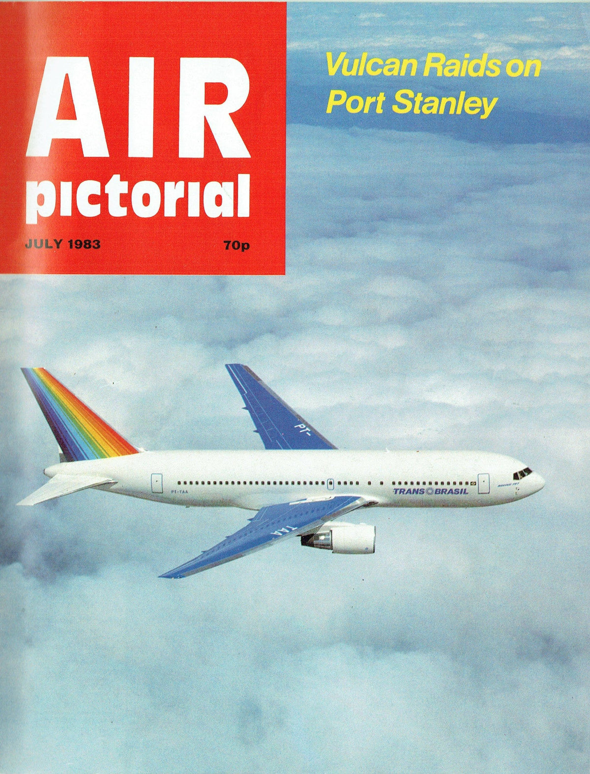 AIR PICTORIAL JULY 1983: BLACK BUCK/ ROMANIAN MILITARY AIRCRAFT/ FLYING BOATS IN JAPAN & C