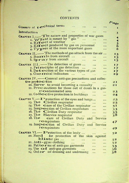 Air Raid Precautions Handbook No.1 2nd Ed.: Personal Protection Against Gas/ 1938 Hardback