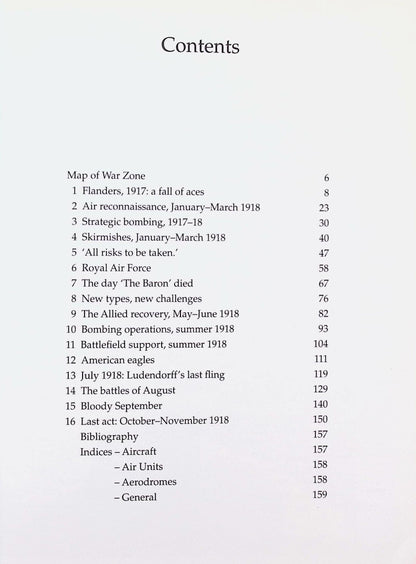 Air War Flanders - 1918 by Robert Jackson: NEW 1988 First Edition Hardback