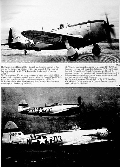 Air War over Germany by Jeffrey L Ethell: 1985 First Edition Softcover Trade Paperback