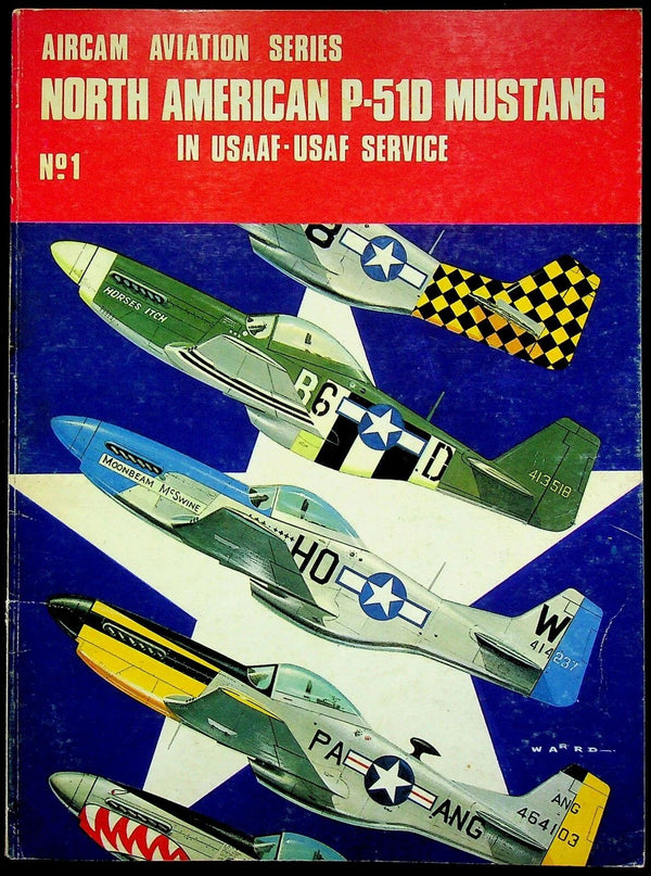 Aircam Aviation Series #.1; North American P-51D Mustang: 1971 Softcover Trade Paperback