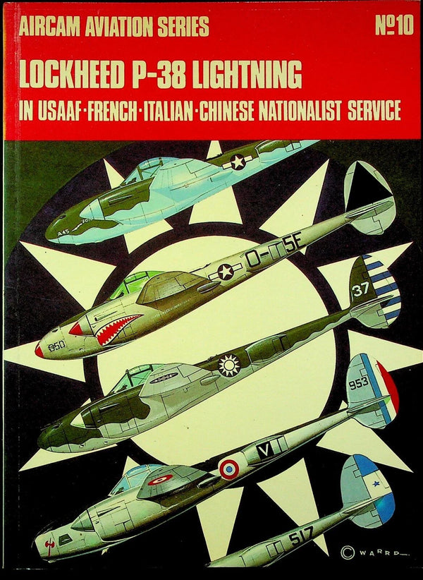 Aircam Aviation Series #.10; Lockheed P-38 Lightning: 1971 Softcover Trade Paperback