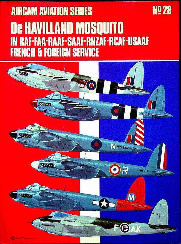 Aircam Aviation Series #.28; De Havilland Mosquito: 1971 Softcover Trade Paperback