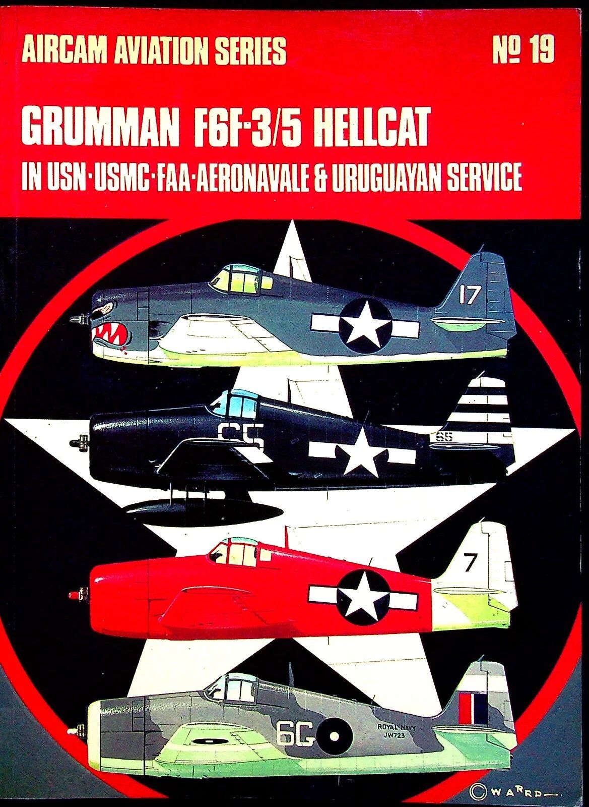 Aircam Aviation Series #.S19; Grumman F6F-3/5 Hellcat: 1971 Softcover Trade Paperback