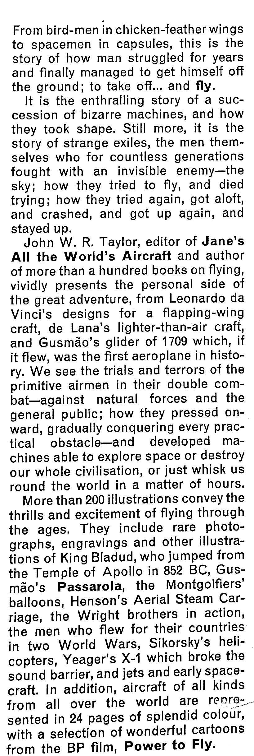 Aircraft Aircraft by John WR Taylor: 1969 Hardback