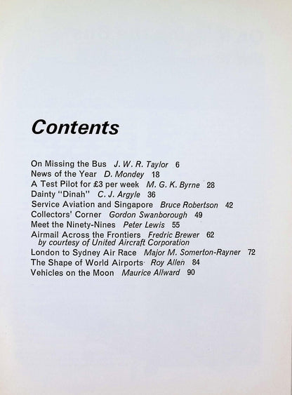 Aircraft Annual 1972: John Taylor 1971 1st edition hardback