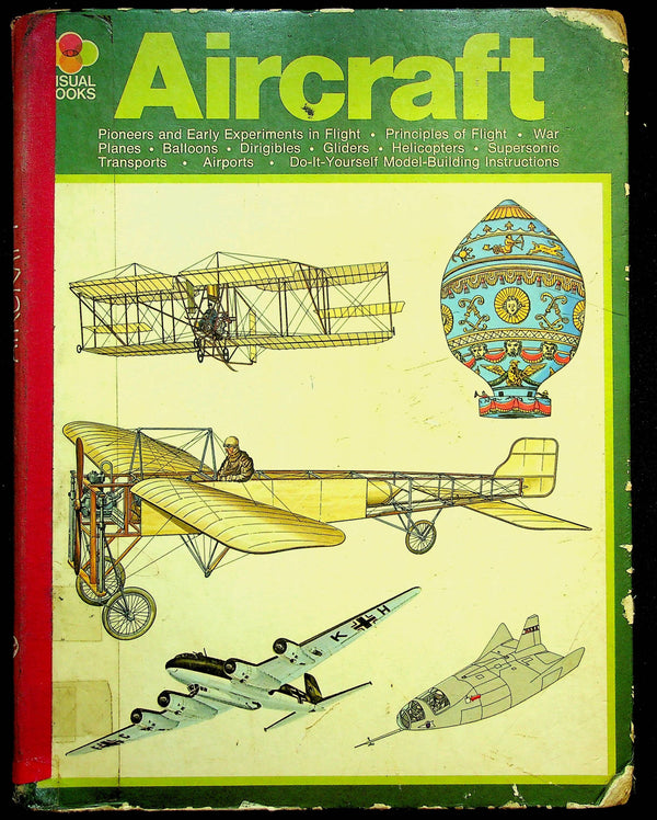 Aircraft by Kenneth Munson: 1972 Hardback, Illustrated Glossary of Flying Machines