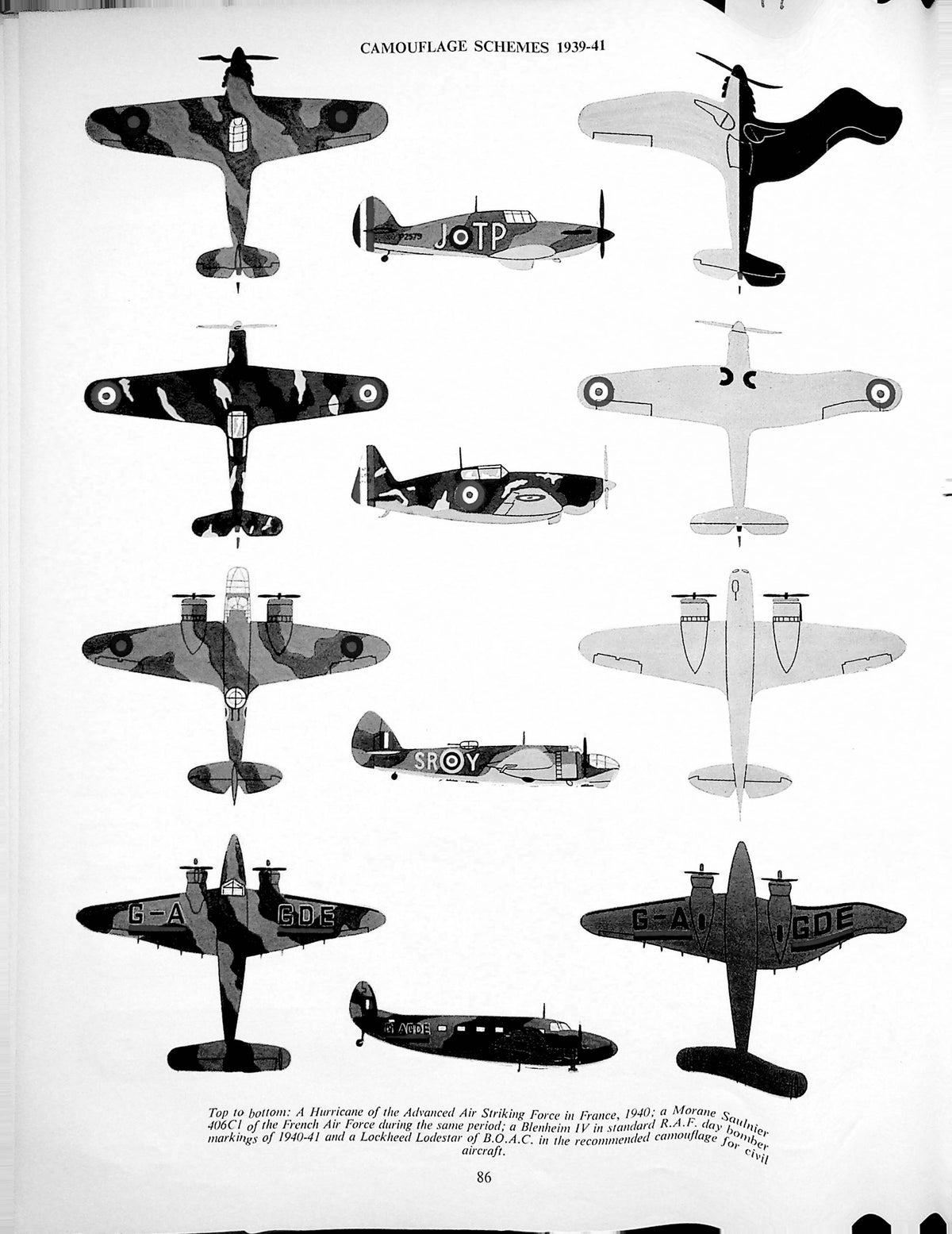 Aircraft Camouflage and Markings 1907-1954: 1956 1st Edition Hardback w/o DJ