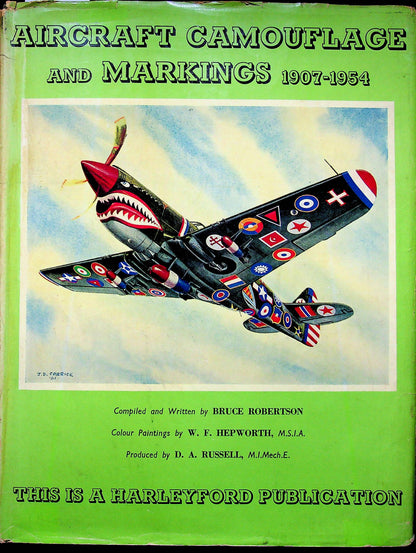 Aircraft Camouflage and Markings 1907-1954: 1966 6th Edition Hardback + DJ