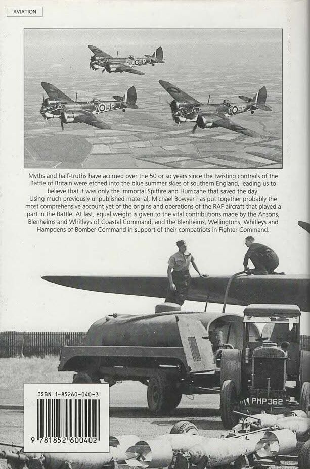 Aircraft for The Few by Michael Bowyer: 1991 First Edition Hardback